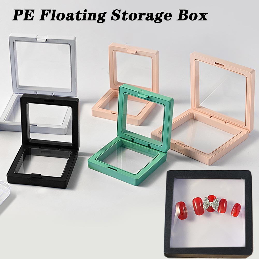 Floating Shelves - 5pcs Transparent PE Film False Nails