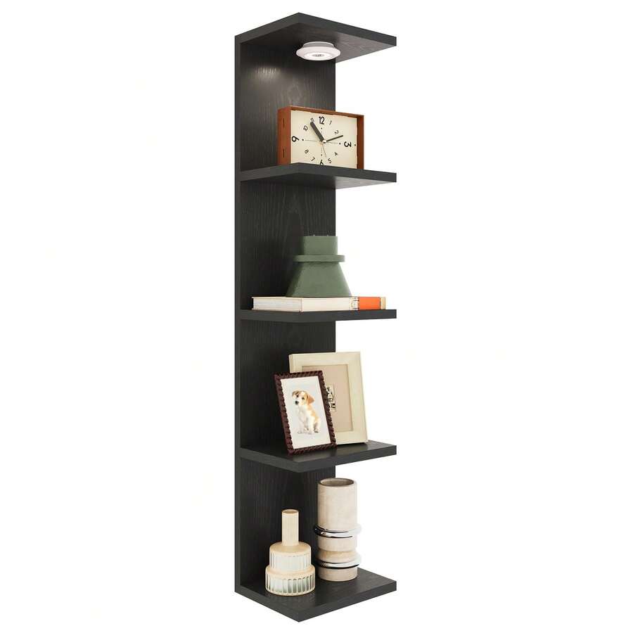 Floating Shelves - 5 Tier Wall Mounted Shelf Unit,