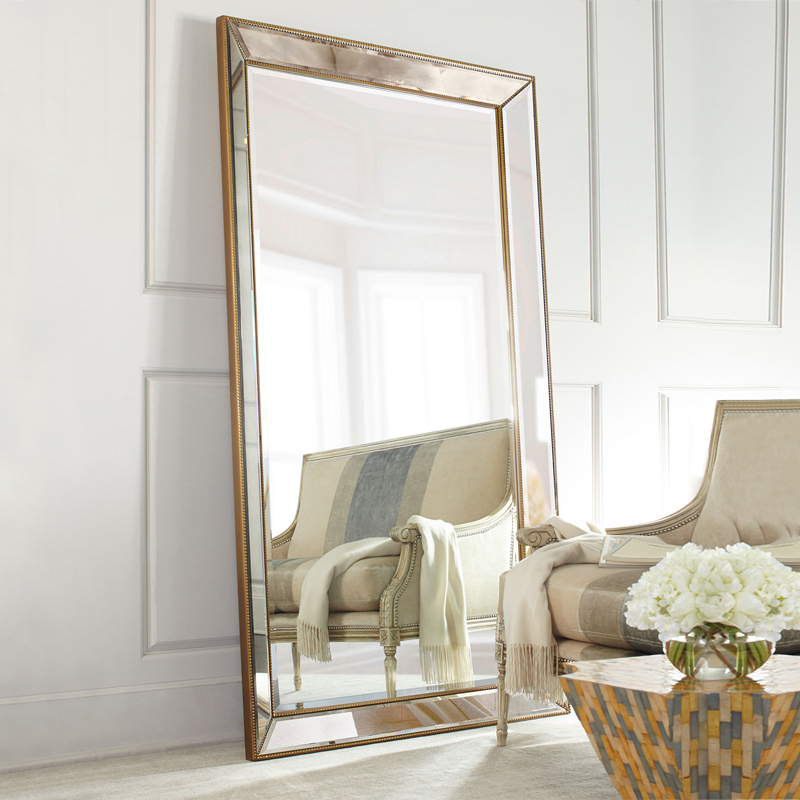 Home Decor Minimalist Style - Full Length French Style Mirror Decoration