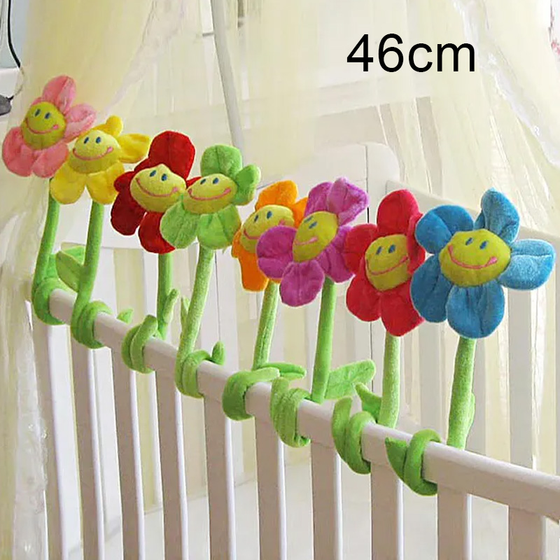 46cm 8pcs Soft Cute DIY Bendab - Home Decor Daisy ulasan dan harga