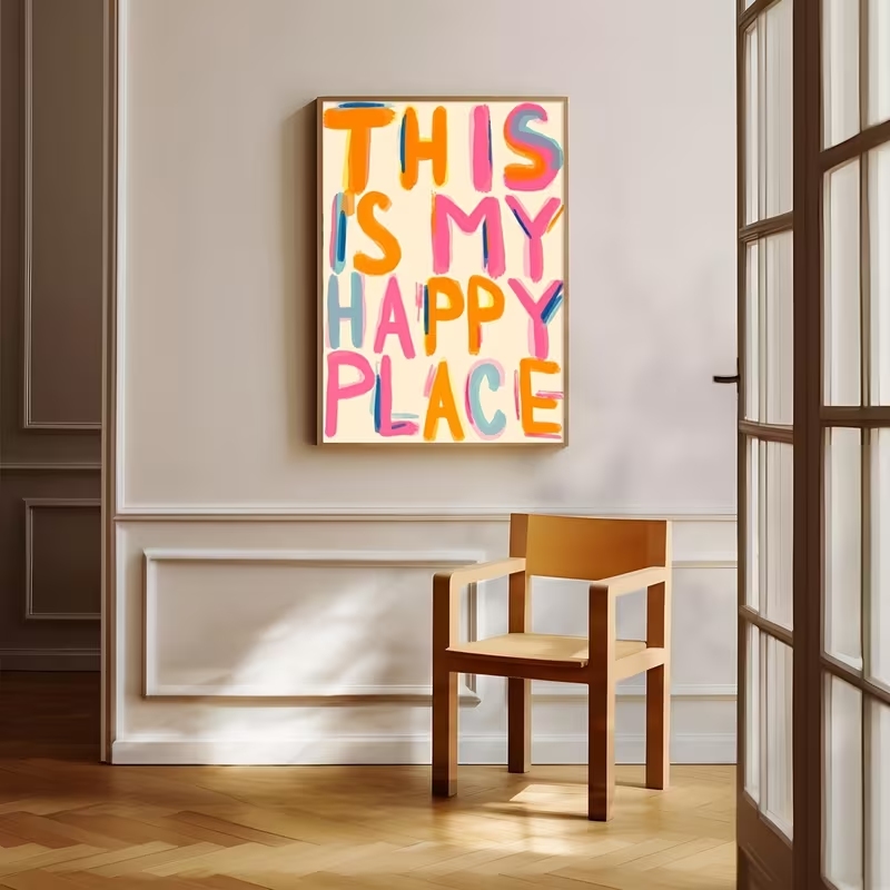 Modern This Is My Happy Place  - Home Decor Nepal ulasan dan harga