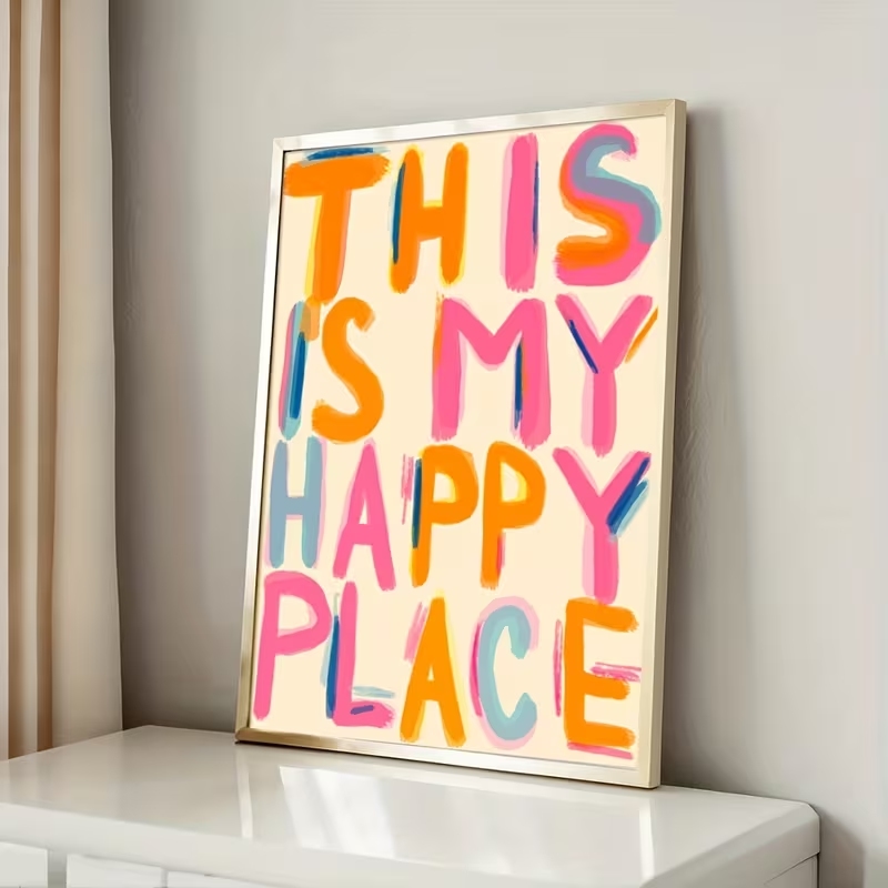 Modern This Is My Happy Place  - Home Decor Nepal ulasan dan harga