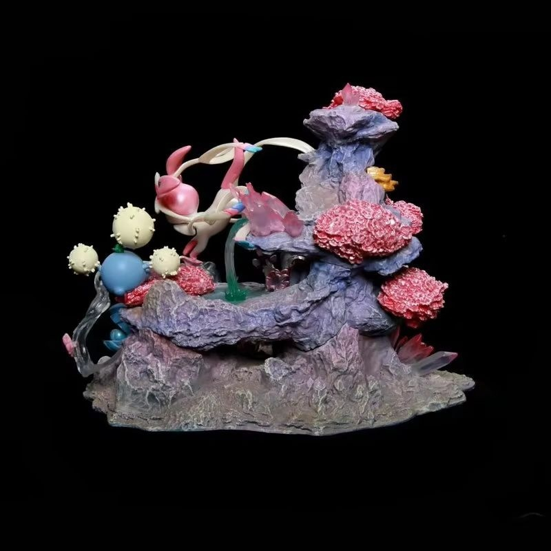 Gk Figure Sylveon Shroomish Cl - Home Decor Statue ulasan dan harga