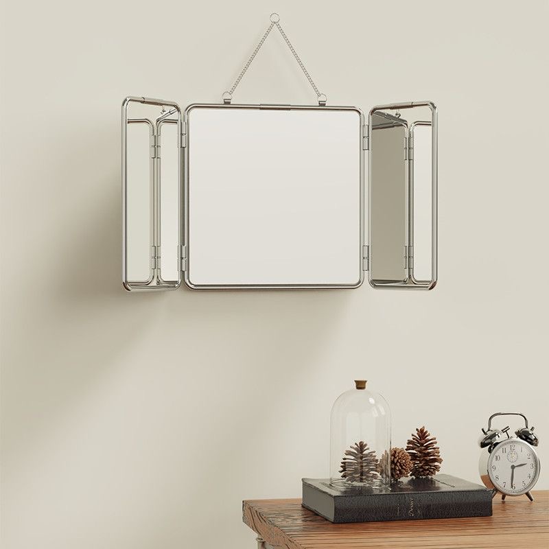 Ins Style Square Three Fold Wa - Home Decor Minimalist Style ulasan dan harga