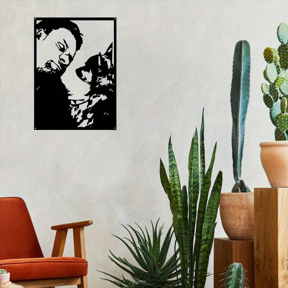 Custom Framed Metal Portrait A - Home Decor Frames ulasan dan harga