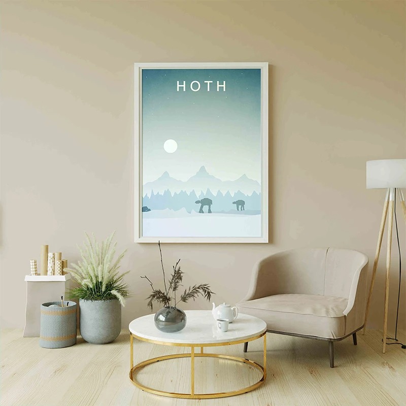 Retro Planet Star Galaxy Abstr - Home Decor Minimal ulasan dan harga