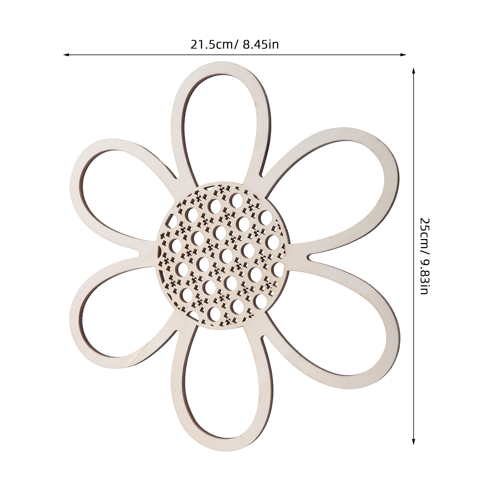 3Pcs Macrame Daisy Wall Decor  - Macrame Wall Hanging ulasan dan harga