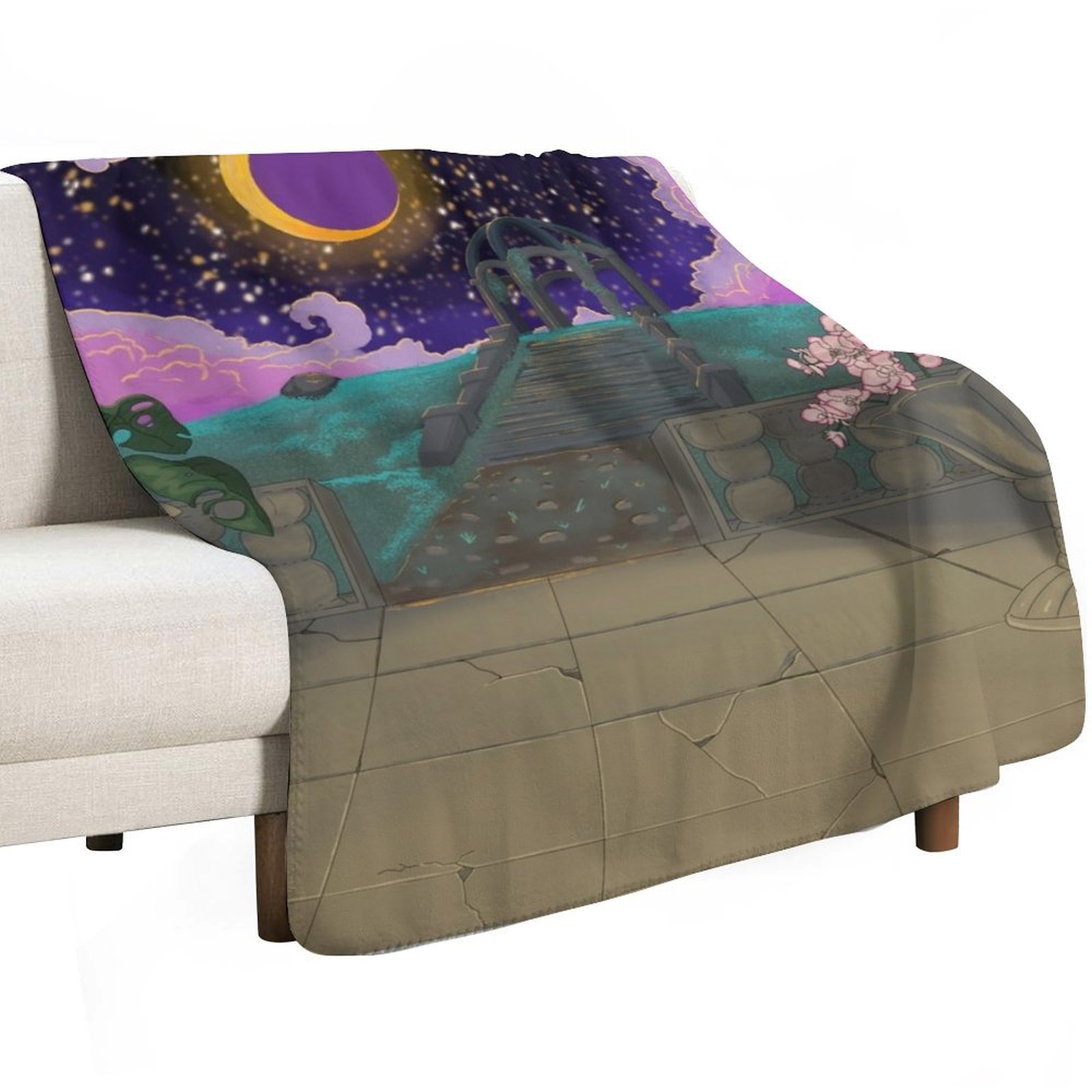 Garden under the stars Throw B - Home Decor Garden Ideas ulasan dan harga