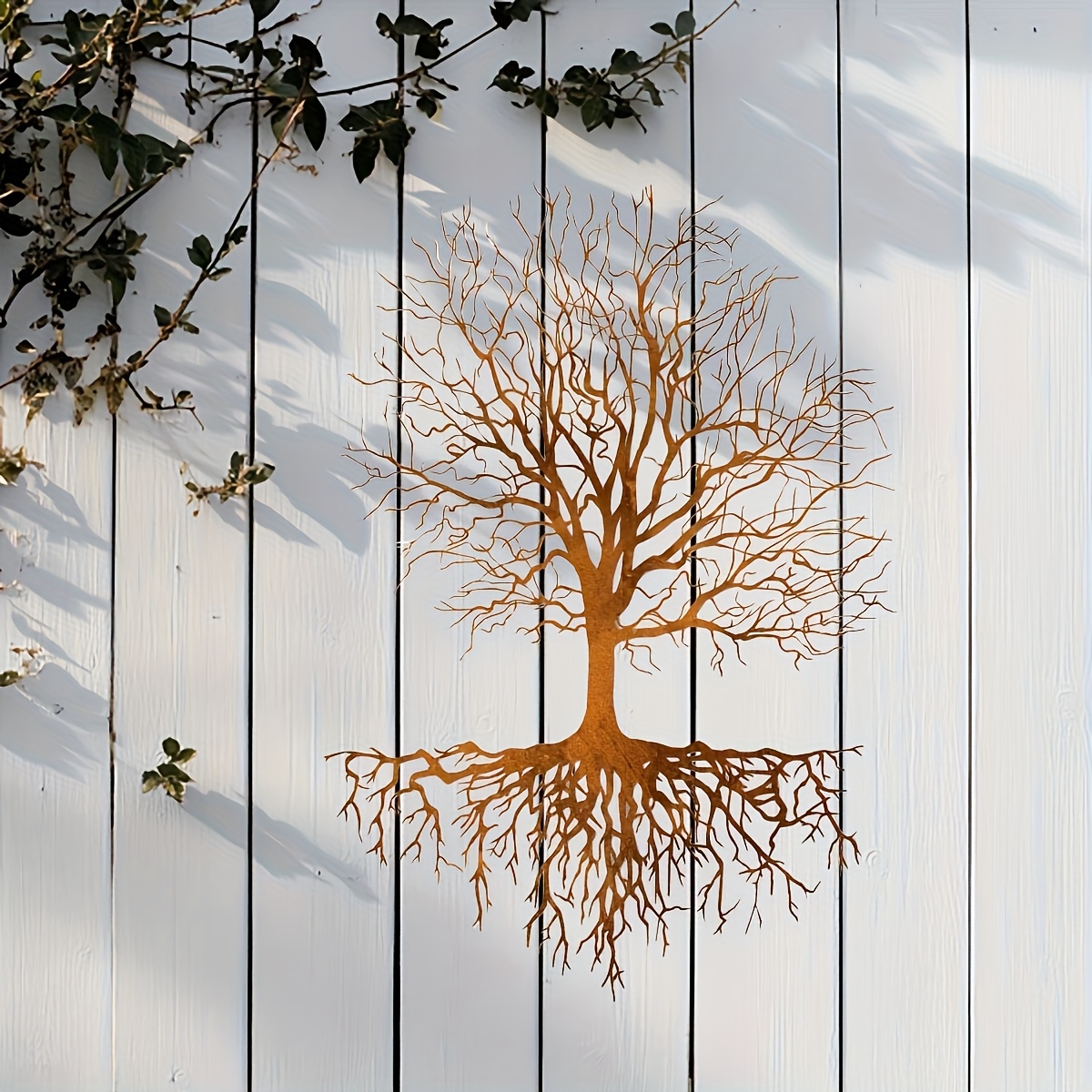 Tree of Life Iron Art Wall Scu - Home Decor Garden Ideas ulasan dan harga