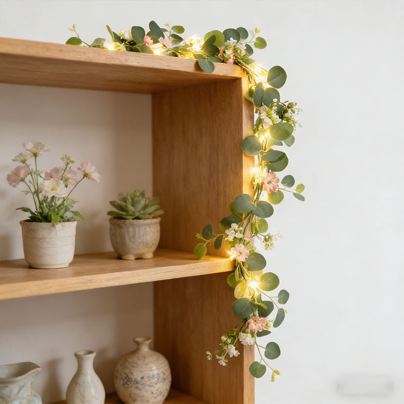 Artificial Eucalyptus Garland  - Home Decor Daisy ulasan dan harga