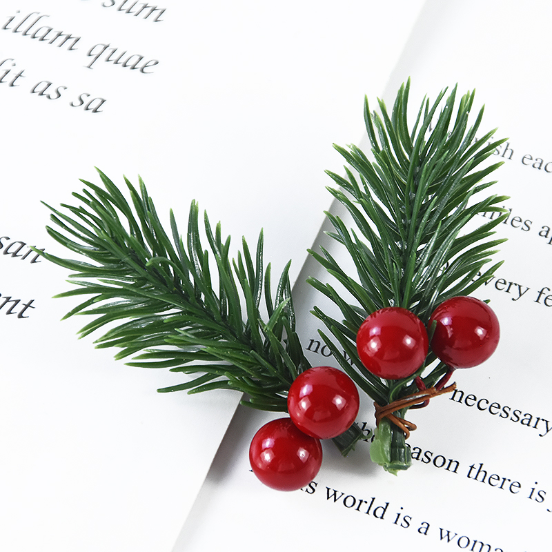 10pcs Christmas Berry Pine Con - Home Decor Xmas Gifts ulasan dan harga