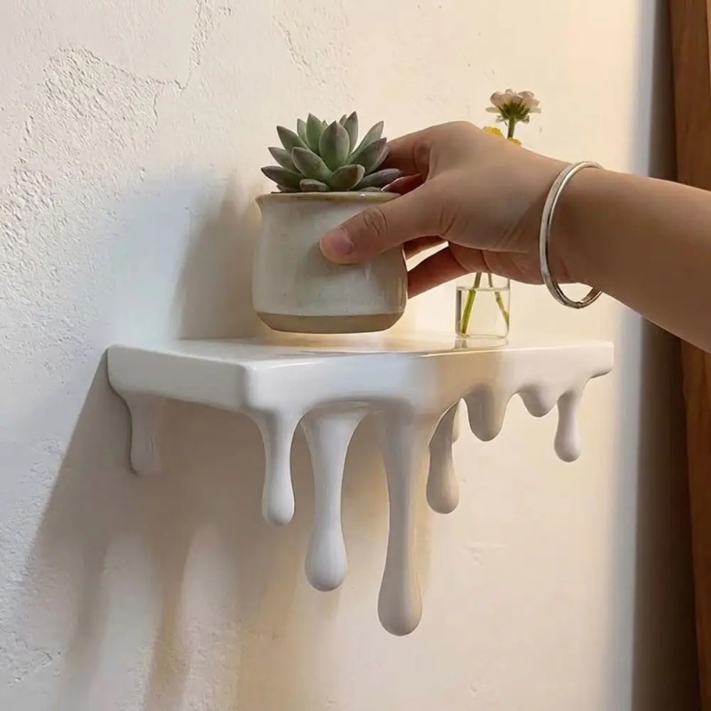 Decorative 3D Printed Drip Flo - Floating Shelves ulasan dan harga