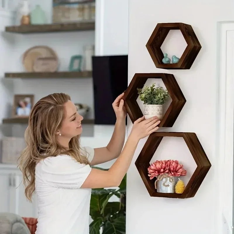 Latest Models Hexagon Floating - Floating Shelves ulasan dan harga