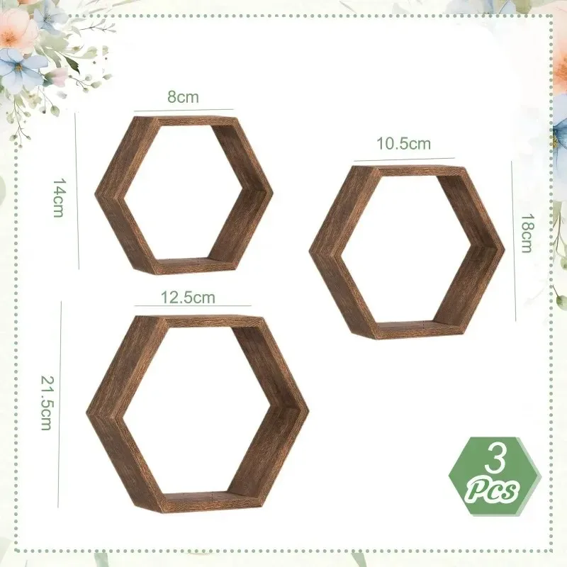 Latest Models Hexagon Floating - Floating Shelves ulasan dan harga