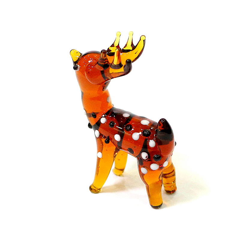 Custom Cute Christmas Deer Gla - Home Xmas Decor Ideas ulasan dan harga