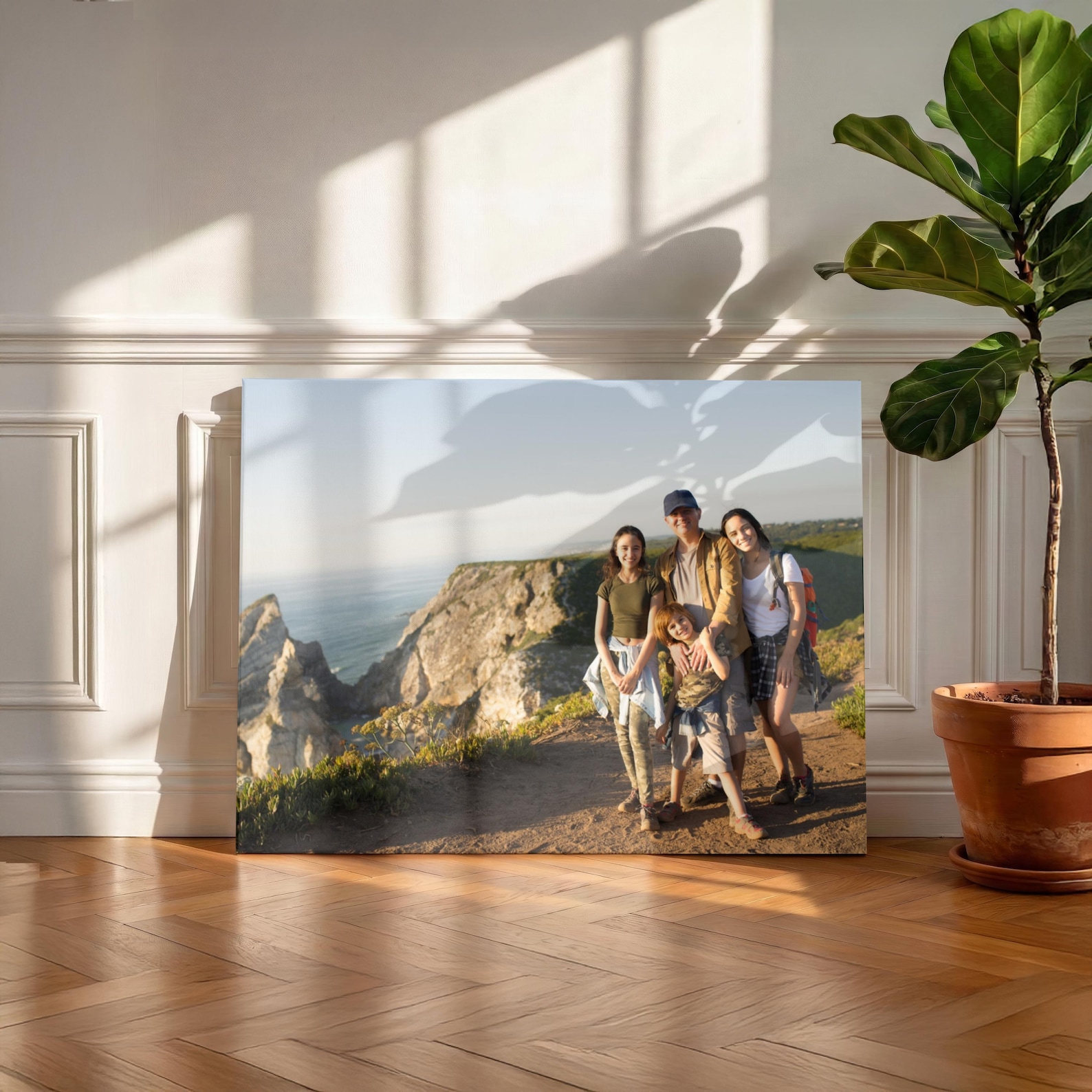 Personalized Photo Canvas, Cus - Home Decor Inspo ulasan dan harga