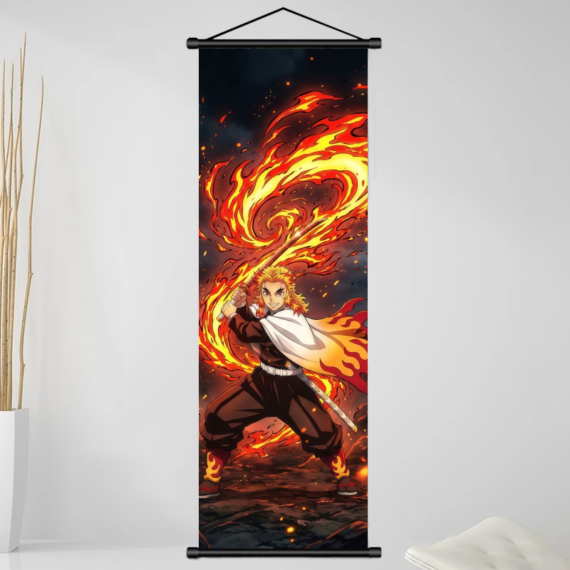 Demon Slayer Kyojuro Rengoku H - Home Decor Game ulasan dan harga