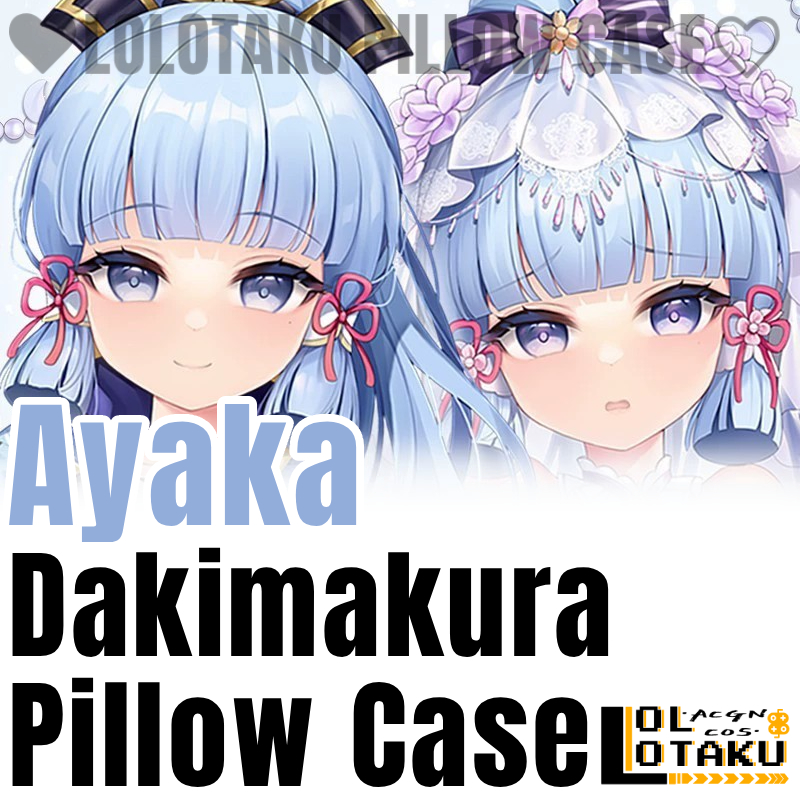 Ayaka Dakimakura Genshin Impac - Home Decor Games Free ulasan dan harga