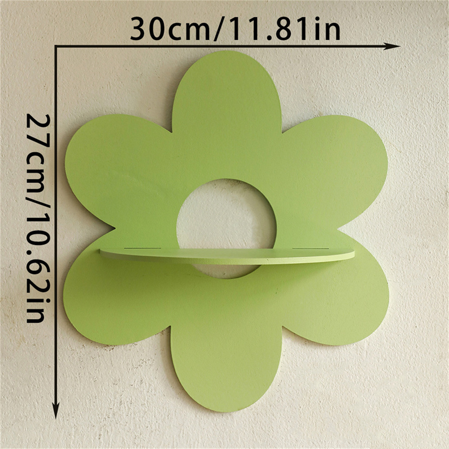 Flower Crystal Shelf Display B - Floating Shelves ulasan dan harga