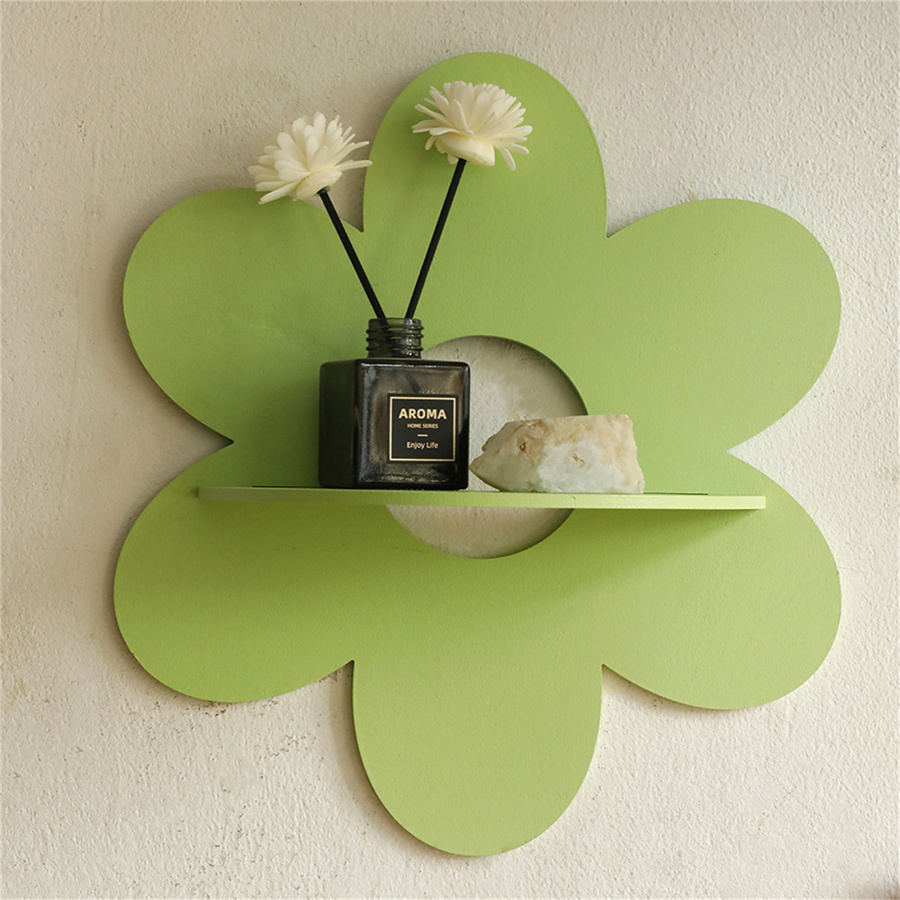 Flower Crystal Shelf Display B - Floating Shelves ulasan dan harga