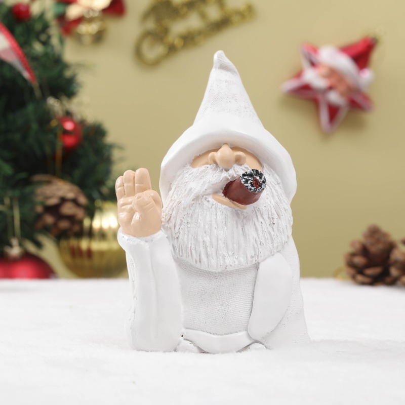 Christmas Garden Gnome Figurin - Home Decor Garden Ideas ulasan dan harga