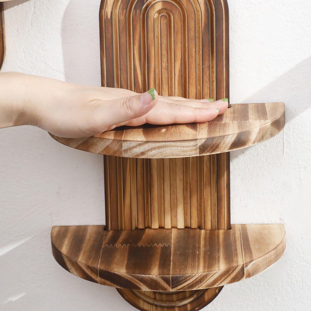 Bohemian Rainbow Hanging Wall  - Floating Shelves ulasan dan harga