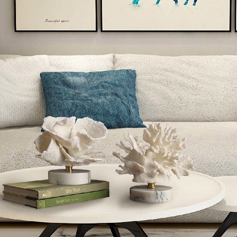 Nordic Style Simulated Coral R - Home Decor Minimalist Style ulasan dan harga