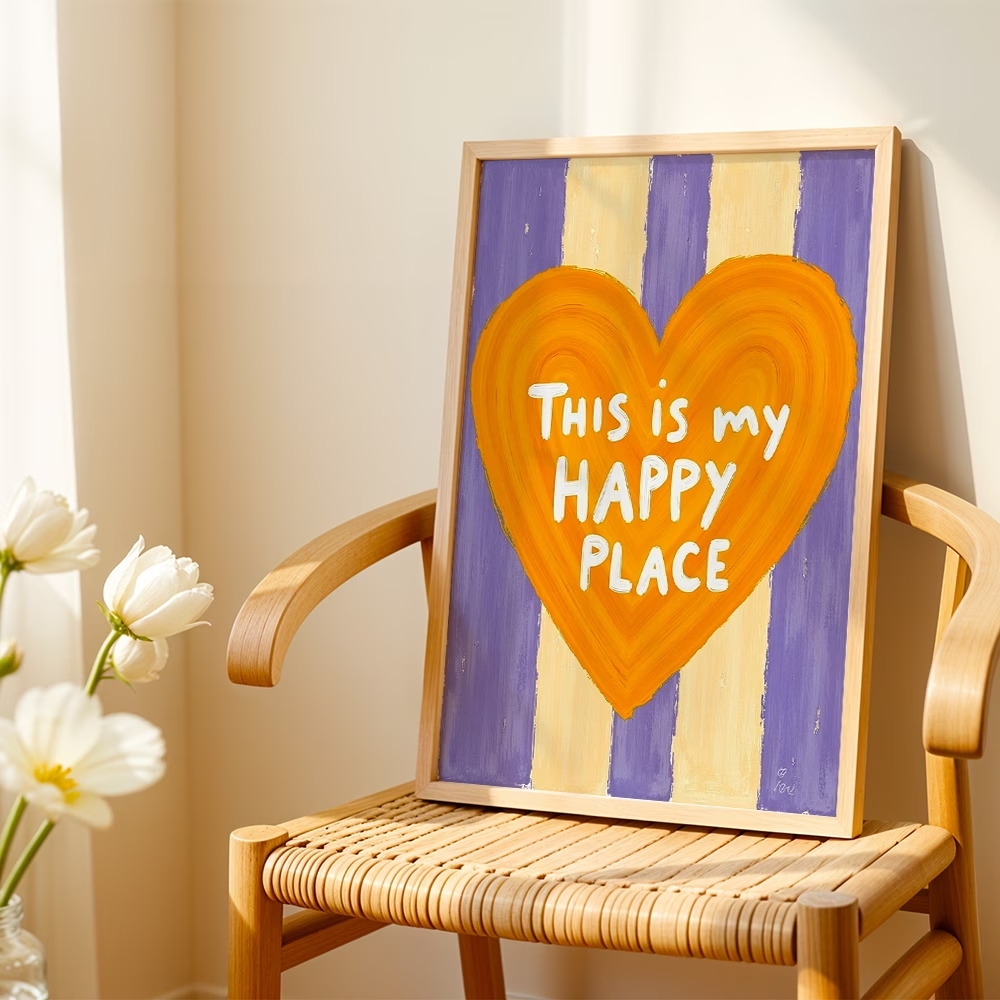 Modern,Retro This Is My Happy  - Home Decor Nepal ulasan dan harga