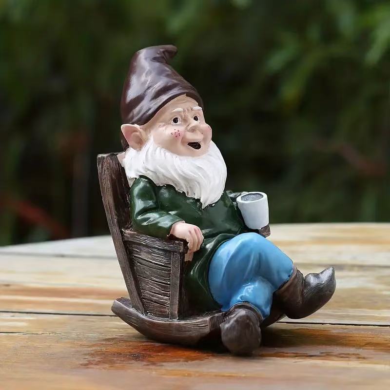 Creative Resin Dwarf Ornament  - Home Decor Garden Ideas ulasan dan harga