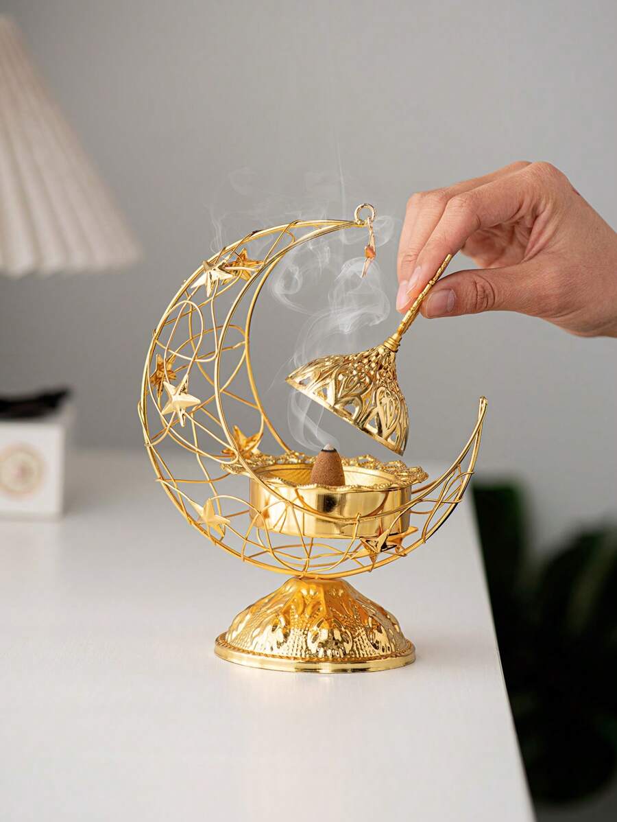 SGIAWETA-1pc Moon Shaped Metal - Home Decor Minimalist Style ulasan dan harga