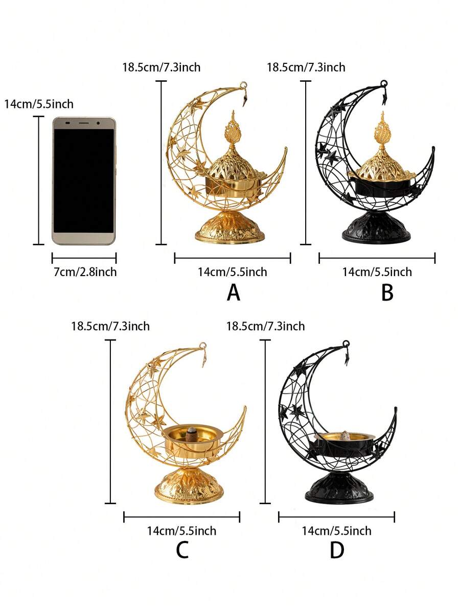 SGIAWETA-1pc Moon Shaped Metal - Home Decor Minimalist Style ulasan dan harga