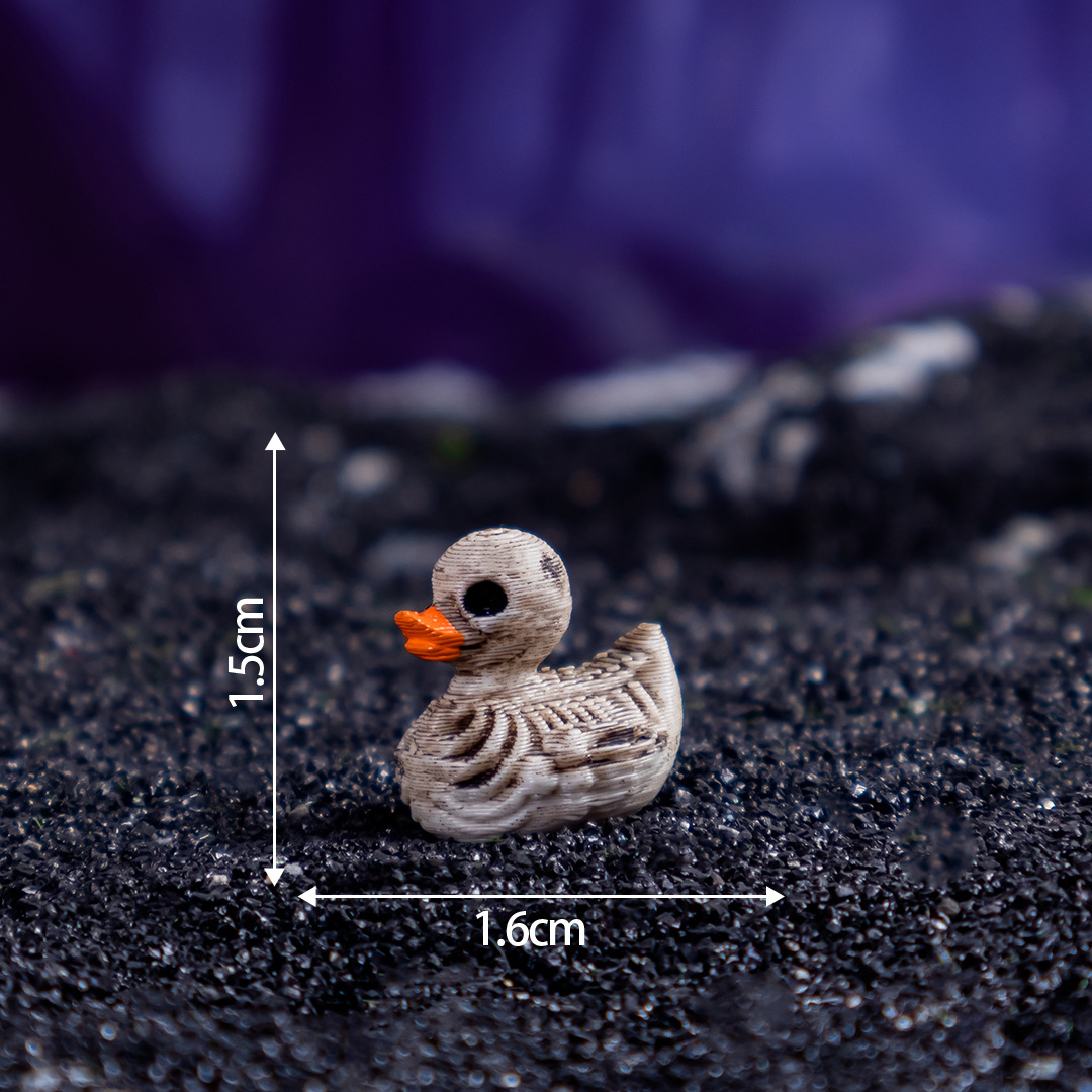 Gothic Skull Ducks Resin Ornam - Home Decor Gothic ulasan dan harga