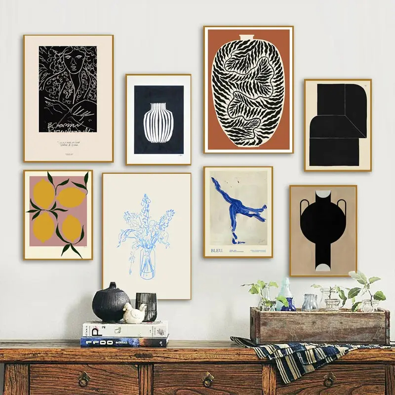 Abstract Minimalism Lemon Vase - Home Decor Minimal ulasan dan harga