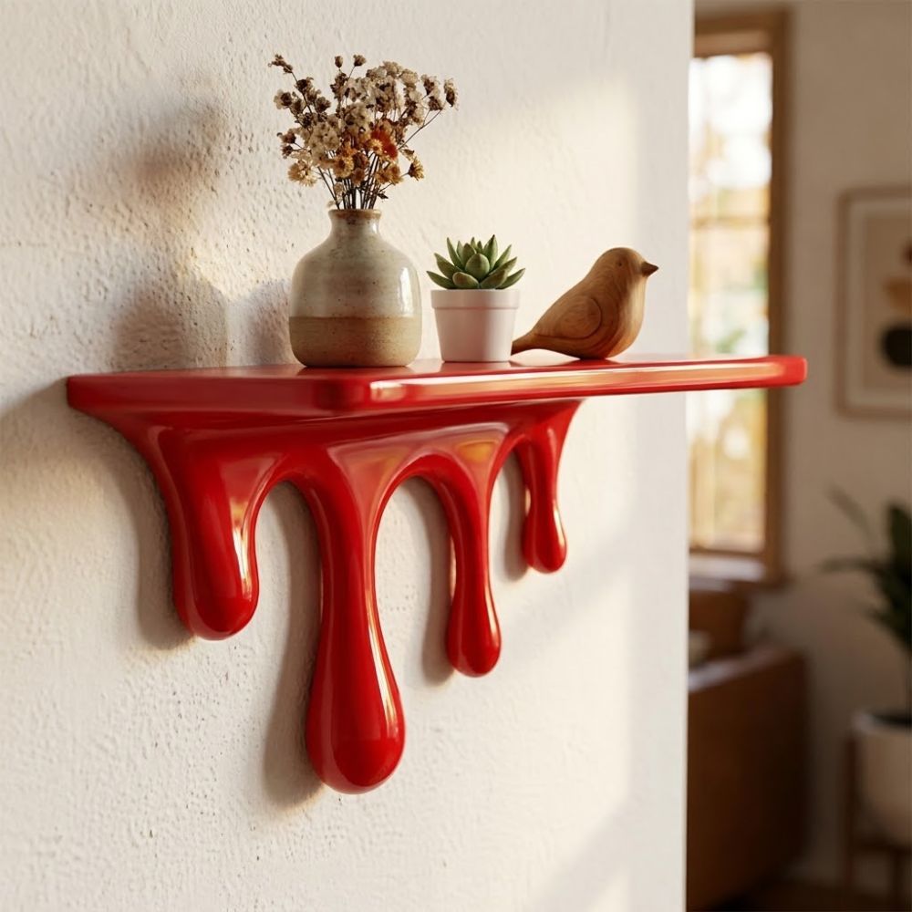 Classic 3D Printed Drip Floati - Floating Shelves ulasan dan harga