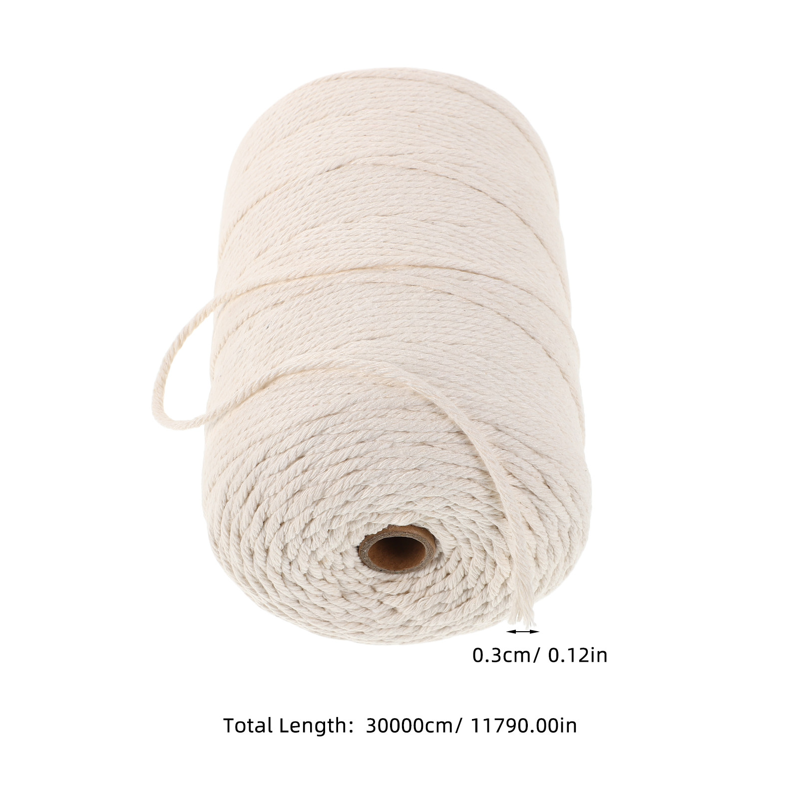 1 Roll Thick Soft Cotton Rope  - Macrame Wall Hanging ulasan dan harga