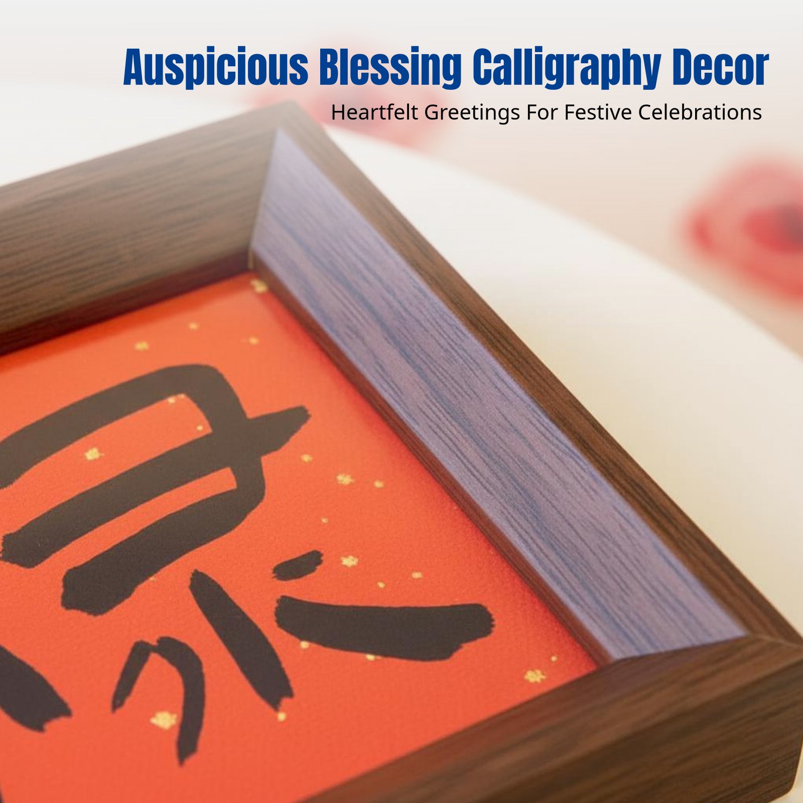 New Chinese Style Calligraphy  - Home Decor Mirror ulasan dan harga